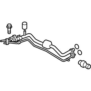 Lincoln 9E5Z-19835-E Evaporator Tube