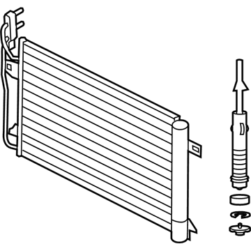 Lincoln 9E5Z-19712-A Condenser