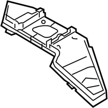 Ford DT4Z-7811252-A Closing Plate