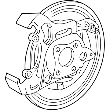 Mercury 3F2Z-2C028-AA Backing Plate