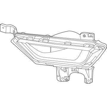 Ford ML3Z-15200-A Fog Lamp Assembly