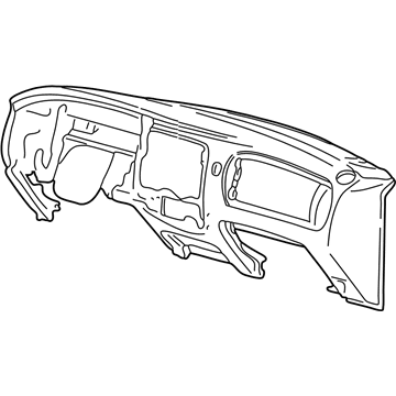 Ford XL5Z-1004320-BAA Instrument Panel