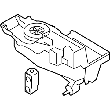 Mercury AG1Z-19850-B Evaporator Assembly