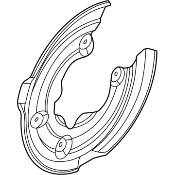 Ford LJ9Z-2C028-A Splash Shield