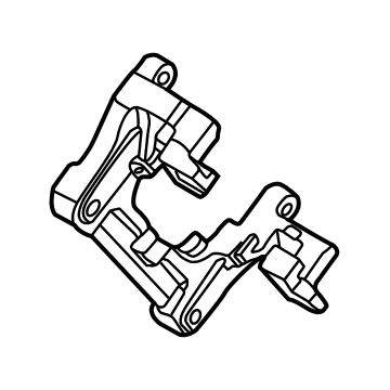 Lincoln Brake Caliper Bracket - JX6Z-2B511-F