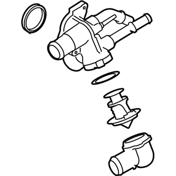 Ford AT4Z-8A586-C Thermostat Housing