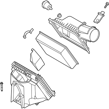 Ford LC3Z-9600-G Air Cleaner Assembly