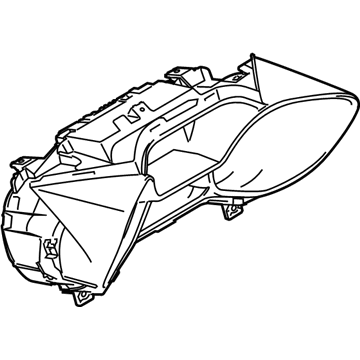 Ford FT1Z-10849-B Cluster Assembly