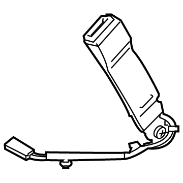 Lincoln LJ7Z-7861202-AB Buckle End