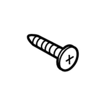 Lincoln -N611176-S424 Front Trim Screw