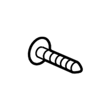 Lincoln -W506923-S437 Rear Trim Screw