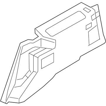 Lincoln FL7Z-7831012-AA Quarter Trim Panel