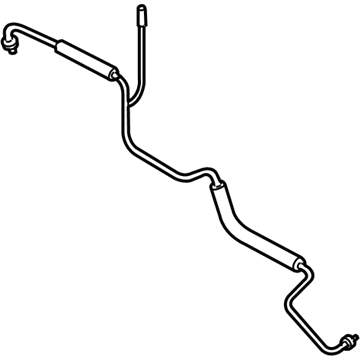 Ford 4R3Z-19835-AB Front A/C Hose