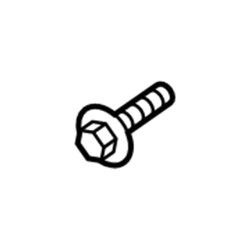 Ford -N804376-S307 License Bracket Screw