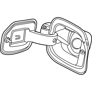 Ford M2DZ-5427936-A Fuel Pocket