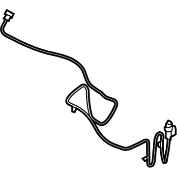 Ford 8C2Z-6B018-B Wire