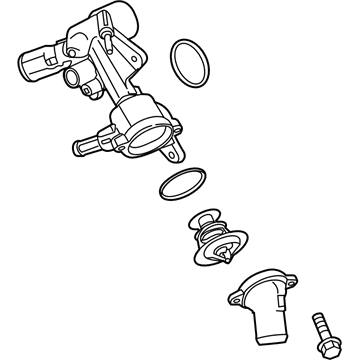 Ford BL3Z-8A586-G Thermostat Housing
