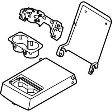 2021 Ford Bronco Sport Armrest - M1PZ-7867112-BB