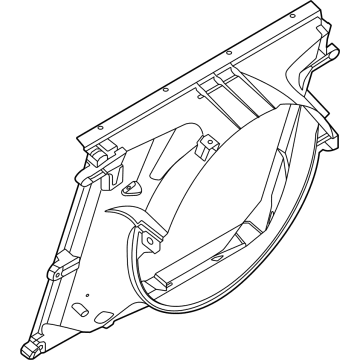 Ford LC3Z-8146-E Fan Shroud