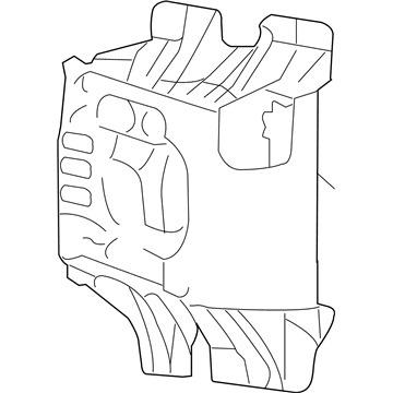 Ford 4L3Z-15266-AA Fog Lamp Bracket