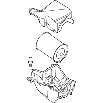 Lincoln CV6Z-9600-F Air Cleaner Assembly