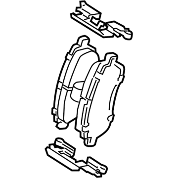 Ford AY1Z-2001-D Kit - Brake Lining