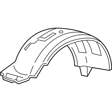 Ford 6L2Z-16054-AA Fender Liner