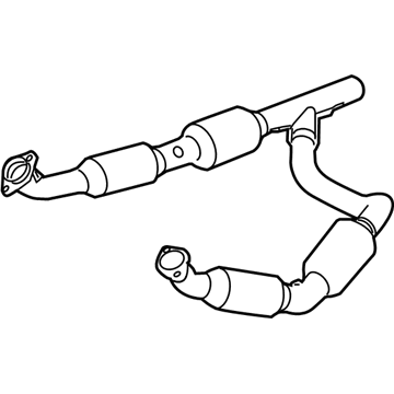 Ford 9C2Z-5F250-E Catalytic Converter Assembly