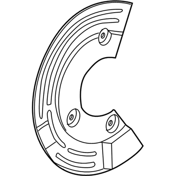 Ford DG1Z-2C029-A Splash Shield