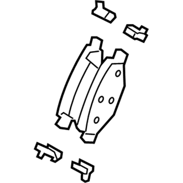 Ford FG1Z-2200-B Brake Pads