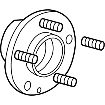 Ford BT4Z-1104-B Hub Assembly