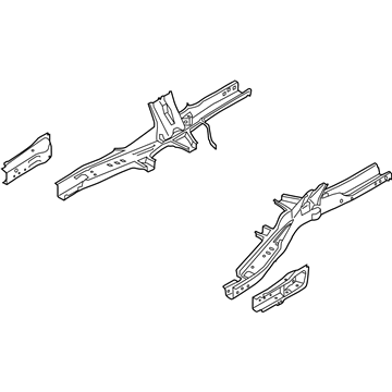 Ford L1MZ-7810124-A Rear Sidemember