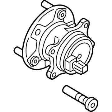 Ford BV6Z-1104-B Hub Assembly