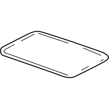 Mercury 1F1Z-54500A18-AA Sunroof Glass