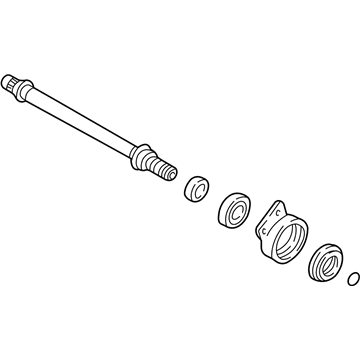 Mercury 6L8Z-3A329-D Intermediate Shaft