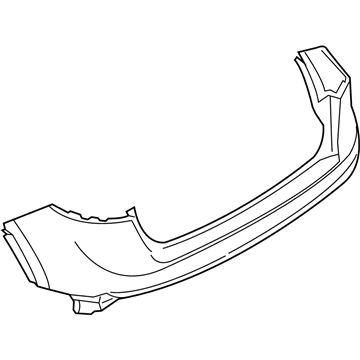 Lincoln FA1Z-17810-APTM Bumper Cover