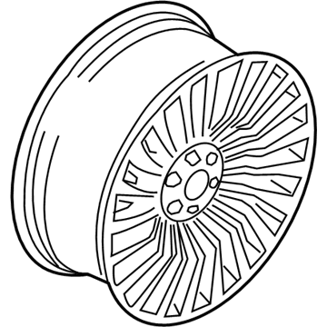 Lincoln NL7Z-1007-C Wheel, Alloy