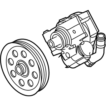 Ford BC3Z-3A696-D Power Steering Pump