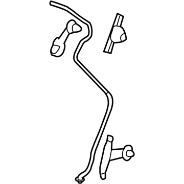 Ford BB5Z-78502C53-A Drain Hose