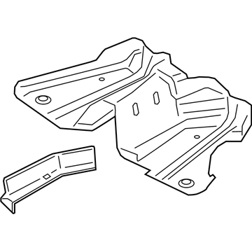 Lincoln GD9Z-9A032-A Heat Shield