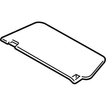 Ford EK4Z-6104104-AC Sunvisor