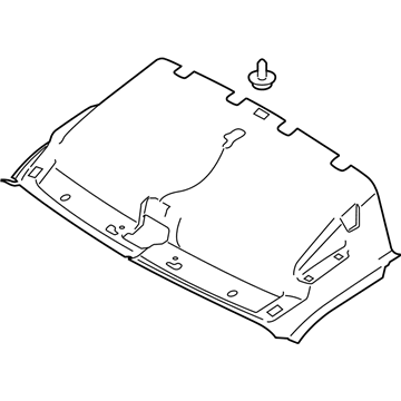 Ford CK4Z-6151916-AAY Front Headliner