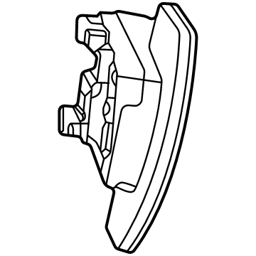 Ford PR3Z-3F884-AA Shift Paddle, Passenger Side Ford PR3Z-3F884-AA Shift Paddle, Passenger Side
