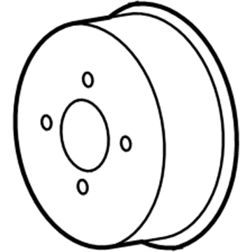 Ford XL3Z-8509-A Pulley