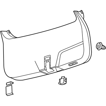 Lincoln LC5Z-7842906-BB Lower Trim Panel