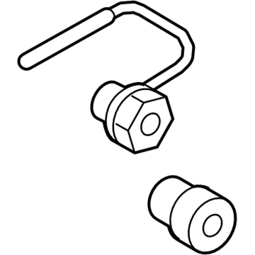 Ford F6SZ-1A043-AA Wheel Lock Kit