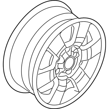 Ford 8L8Z-1007-J Wheel, Alloy