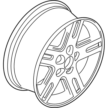 Ford 6M6Z-1007-B Wheel, Alloy