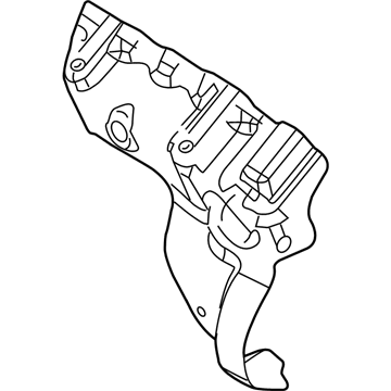 Ford GB5Z-9Y427-A Shield - Exhaust Manifold Heat