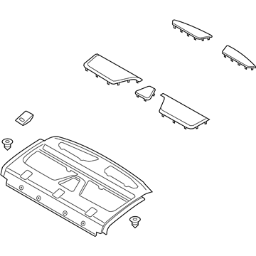 Lincoln HP5Z-5446668-GA Package Tray